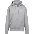 Nike Club-pulloverhættetrøje i fleece til mænd - grå