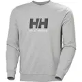 Helly Hansen Helly Hansentil mænd. 54583 Sweatshirt Logo grå (L), Casual, Bomuld