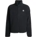 Adidas Originals Trefoil Essentials Teddy Fleecejakke Med Fuld Lynlås