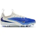 Nike Jr. Phantom 6 Low Academy LV8-fodboldstøvler til flere typer underlag til større børn - blå