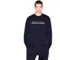 Armani Exchange AIX Armani Exchangetil mænd. XM000982AF10818UB101 Basic sweatshirt navy (XS), Casual, Bomuld, Lange ærmer, Blå