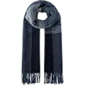 Hackett London Hackett Londontil mænd. HM0400020 Tørklæde Multi navy (OSFA), Casual, Bomuld, Blå