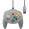 Retro-Bit Tribute 64 - Grey - Wired Controller - Nintendo 64