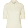 Selected 100% Merinould Strikket Poloshirt