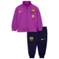 Nike Maskinstrikket FC Barcelona Strike Nike Dri-FIT-fodboldtracksuit til babyer/småbørn - lilla