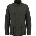 Barbour Internacionaltil mænd. MQU0365 Mørkebrun grøn Ariel-jakke (M), Casual, Polyester