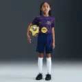 Nike Dri-FIT Strike-fodboldshorts til større børn - blå