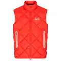 EA7 EA7til mænd. 7M001002_AF15923 Mountain Quiltet Vest rød (XL), Casual, Polyester