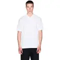 Armani Exchange AIX Armani Exchangetil mænd. XM001882AF10337F0051 Polo silhuet hvid (S), Casual, Bomuld, Korte ærmer