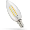 Spectrum LED Kronljuspære E14 1W 2700K 110 lumen klar WOJ14575 Modsvarer: N/A