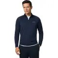 Hackett London Hackett Londontil mænd. HM5500007 Strike navy sweatshirt (M), Casual, Sport, Multisport, Polyester, Blå