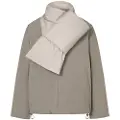 Ecoalf ECOALFtil kvinder. MCWGAJKGERES0406W25-357 Geres dobbeltjakke beige (S), Casual, Polyester, Bæredygtig