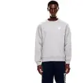 Emporio Armani EA7til mænd. 7M000908_AF10377 Visibility-sweatshirt i grå bomuldsblanding (XL), Casual