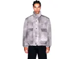 Armani Exchange AIX Armani Exchangetil mænd. XM001865AF18882F8050 Jakke med aftagelige ærmer Blouson Mørkegrå (M), Casual, Polyester