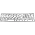 Voxicon Trådløst Tastatur I Fuld Størrelse 295bwl - Bluetooth Og 2,4 Ghz Til Pc/mac Trådløs Nordisk