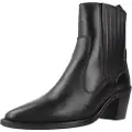 Alpe Alpetil kvinder. 258117 Nevada ankelstøvler i læder, sort (41), 5-8 cm, Lynlås, Casual