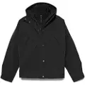 Timberland Timberlandtil kvinder. TB0A2R5M0011 Winnick 3-i-1 vandtæt jakke sort (S), Casual, Nylon
