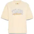 Timberland Timberlandtil kvinder. TB0A423BEFL1 Beige universitets-T-shirt (XXL), Hvid, Casual, Bomuld, Korte ærmer