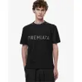 Premiata Premiatatil mænd. PA1030 T-shirt med tryk, sort (XL), Casual, Bomuld, Korte ærmer
