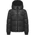 Colmar Colmartil piger. 3475 Sort fjerfrakke (16 años = 172cm), Casual, Nylon, børnetøj