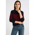 Marella Marellatil kvinder. 2523366244200 Pace marineblå trøje i kashmirblanding (L), Casual