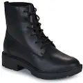Timberland Timberlandtil kvinder. TB0A43AXW021 Brimfield læderstøvler sort (41.5 W), Fast, Blonder, Casual