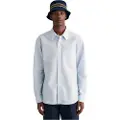 Gant Ganttil mænd. 3240095 Relaxed Fit Heritage Poplin-skjorte blå (XS), Casual, Bomuld, Lange ærmer
