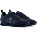 Emporio Armani EA7unisex. 7X000337_AF18613 Black & White Carbon navy sko (40), Fast, Blonder, Casual, Blå