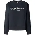 Pepe Jeans Pepe Jeanstil kvinder. PL5800002 Sweatshirt Baddy navy (S), Casual, Bomuld, Blå