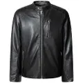 Pepe Jeans Pepe Jeanstil mænd. PM4027178 Joey-jakke sort (M), Casual, Læder