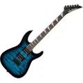 Jackson JS Series Dinky JS20 DKQ 2PT Transparent Green Burst