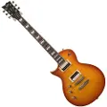 ESP Guitars ESP LTD EC-1000T FM Left Handed Honey Burst Satin - Ex Demo