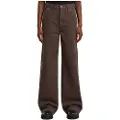 G-Star G-Startil kvinder. D26432-E078-H178 Jeans Deck 2.0 High Loose Chino brun (30/30), Casual, Bomuld