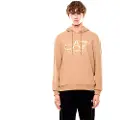Emporio Armani EA7til mænd. 7M001190_AF17787 Sweatshirt Maxilogootype beige (XXL), Casual, Bomuld