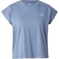 Pepe Jeans Pepe Jeanstil kvinder. PL506030 Blooma T-shirt blå (M), Casual, Bomuld, Korte ærmer