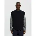 Selected Uldblanding Strik Vest