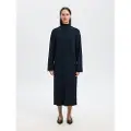 Selected Maxi Strikket Kjole