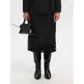 Selected Jacquard Midinederdel