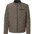 Replay Replaytil mænd. M8000.000.84442 Khaki Poly Oxford-frakke (L), Brun, Casual, Grøn, Polyester
