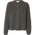 Selected Uldblanding Strikket Cardigan