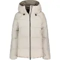 Ecoalf ECOALFtil kvinder. MCWGAJKFUJIA0987W25-292 Fuji Coat hvid (XL), Casual, Genanvendt polister, Bæredygtig