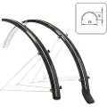 Wag Skærmsæt I Polycarbonat Med Stænklap 28´´ X 36 Mm