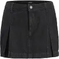 Jack & Jones Bloom Pleated High Waist Denim Jjxx Skort
