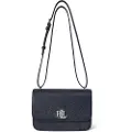 Ralph Lauren Lauren Ralph Laurentil kvinder. 431974272005 Mellemstor skuldertaske i læder Sophee blå (OSFA), Casual
