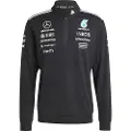 Adidas Mercedes Amg Petronas F1 Team Halv Lynlås Sweatshirt