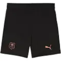 Puma Stade Rennais FC 25/26 Shorts Youth, Clothing, Black/Copper, 11-12Y