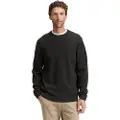 Tom Tailor 1047570 Structured Crewneck Knit Trøje