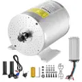 Vevor 2000W elektrisk børsteløs DC-motorsæt - 48V 4300 o/min motor med opgraderet hastighedsregulator og gashåndtag til gokarts, elcykel, motorcykel, scooter, gør-det-selv