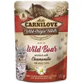 Carnilove cat pouch rich in Wild Boar enrich.w/Cha