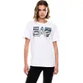 Emporio Armani Train Logo Series Maxi Logo Sequins Crossover T-shirt Med Korte ærmer